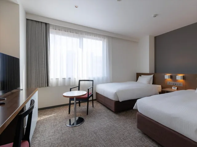 غرفة بسريرين منفصلين، JR KYUSHU HOTEL KAGOSHIMA 4/6