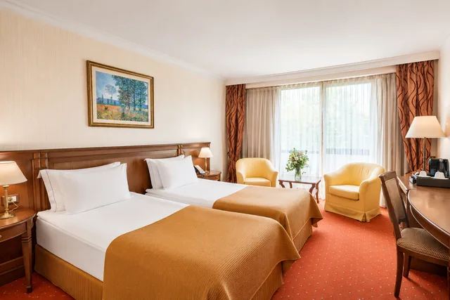 غرفة تنفيذية بسرير مزدوج أو سريرين منفصلين، Crystal Palace Boutique Hotel 3/10