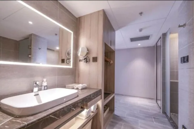 غرفة بسريرين منفصلين، Atour Hotel Tianjin Nankai University 4/4