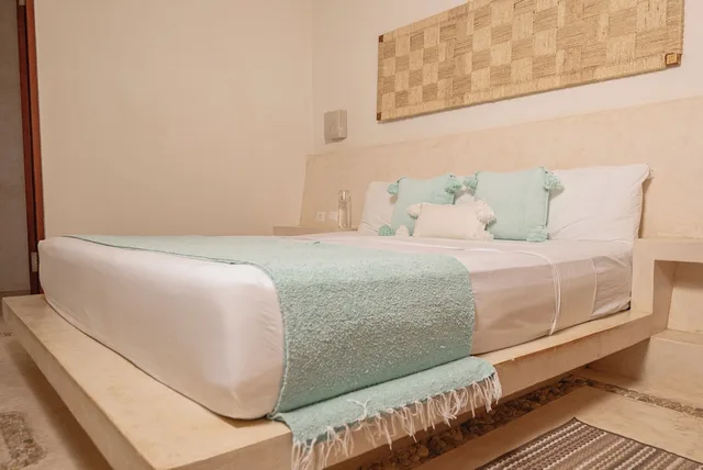 جناح بسرير كوين بغرفة نوم واحدة بمطبخ، Casa Astral Holbox Boutique and Apartments 7/10