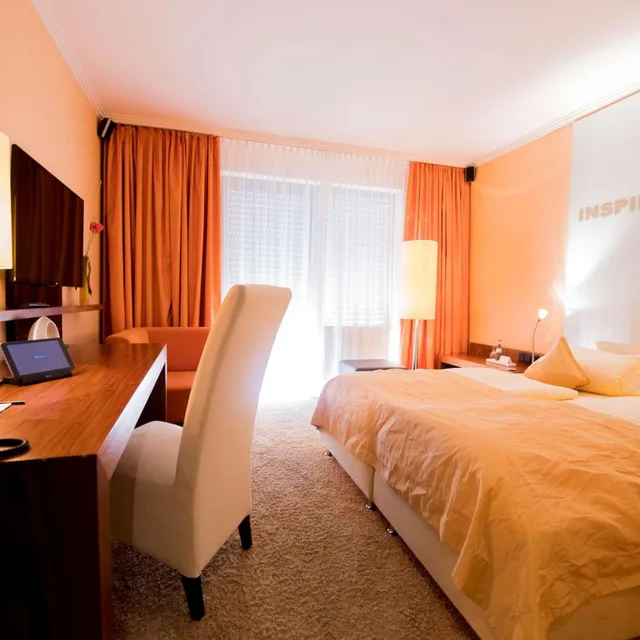 غرفة بسرير مزدوج، Atrium Hotel Mainz, WorldHotels Elite 2/5