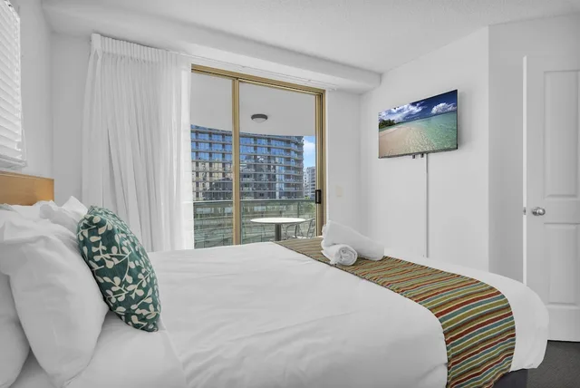 شقة بسريرين كوين وسريرين منفصلين بشرفة بـ3 غرف نوم، LANDMARK RESORT 8/10