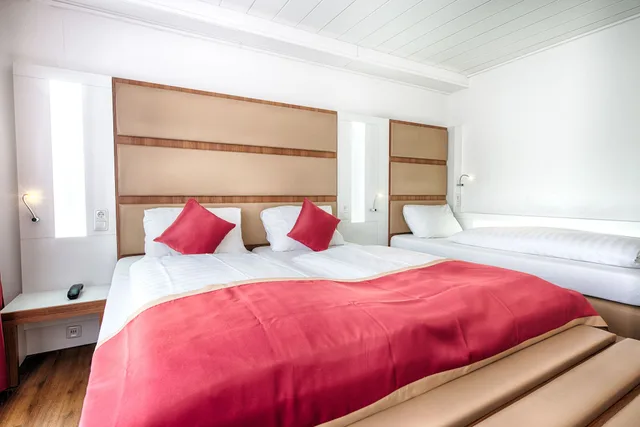 غرفة قياسية ثلاثية بسرير كوين وسرير فردي، Hotel Senator 1/6