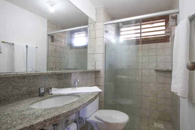 غرفة سوبيريور ديلوكس ثلاثية بسرير كوين وسرير فردي، Marambaia Apart Hotel 8/8
