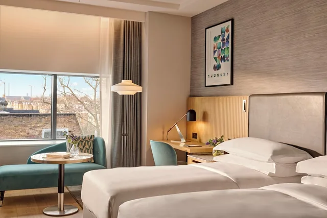 غرفة ديلوكس بسريرين منفصلين، Hyatt Regency London Olympia 4/8