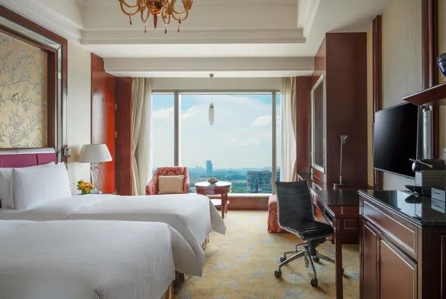 Horizon, Deluxe, Single Bed, River View، Shangri La Guangzhou 3/7