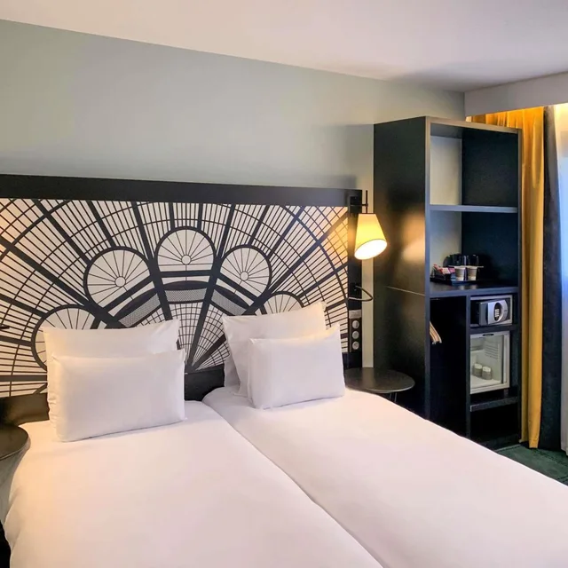 غرفة قياسية بسريرين منفصلين، Mercure Paris Porte De Versailles Expo 3/10