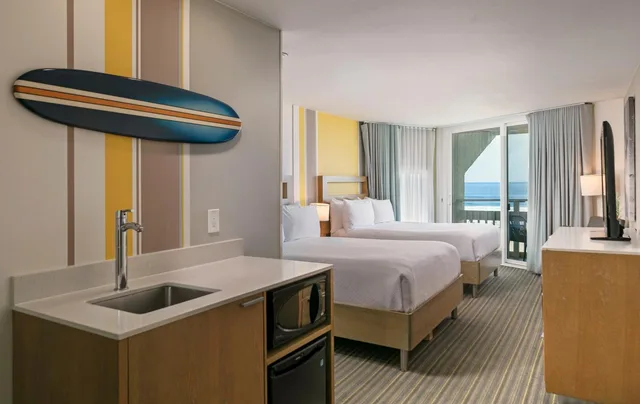 غرفة رباعية بإطلالة على البحر، The Wayfarer San Diego 7/8