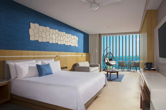 Preferred Club, Premium, Suite, King Bed, Ocean View, Hot Tub، Dreams Vista Cancun Golf and Spa Resort 1/3
