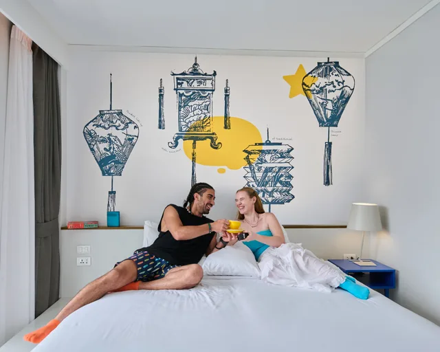 غرفة ديلوكس بسرير كينج، LUB D PHUKET PATONG 8/10