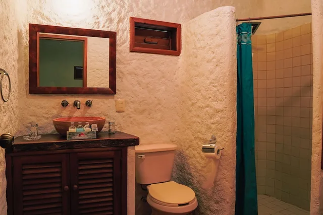 شقة ديلوكس بسريرين مزدوجين بإطلالة على الحديقة بمطبخ صغير، Ensueno Holbox & Beach Club 2/2