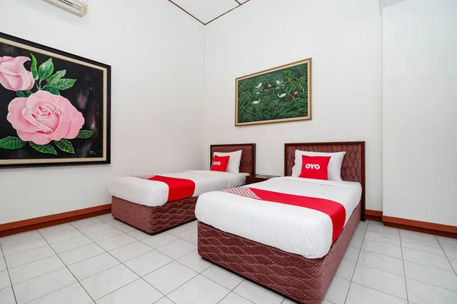 غرفة ديلوكس بسريرين منفصلين، Super OYO Capital O 1644 Hotel Griya Kencana 1/10