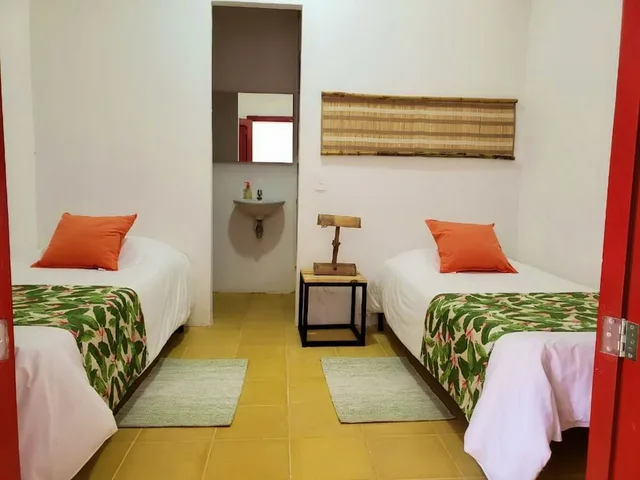 غرفة اقتصادية بسريرين منفصلين، Lodge Paraiso Verde 1/7