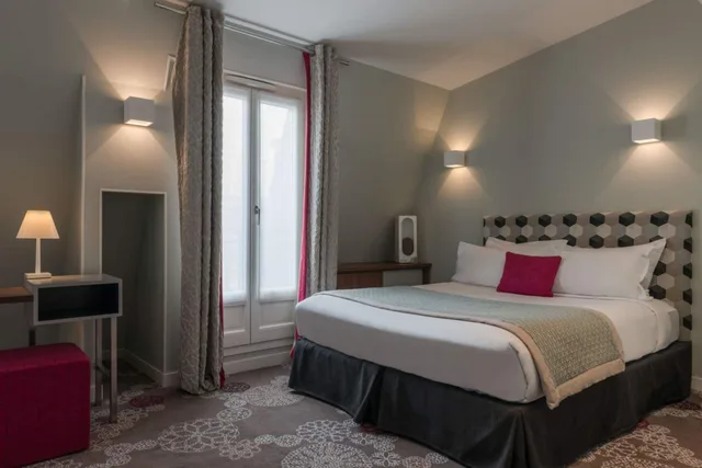 غرفة ديلوكس بسرير كينج، Hotel Le Mareuil 3/5