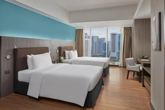 غرفة ديلوكس بسريرين مزدوجين، F1 Hotel Manila BGC 1/6