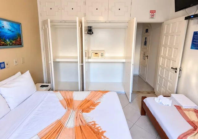 جناح بسرير مزدوج وسرير فردي، Hotel Casa Branca 3/10