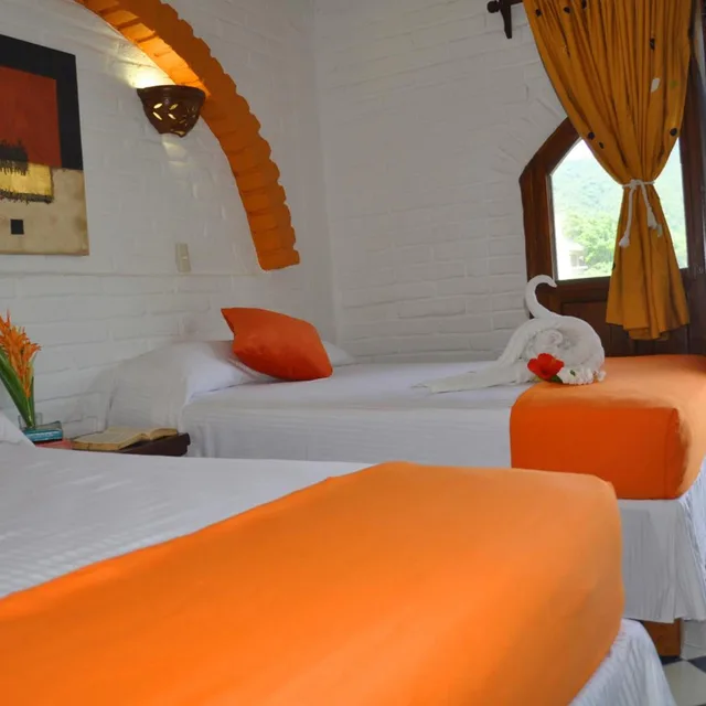 غرفة رباعية بمطبخ صغير، Hotel Hacienda de Vallarta Centro 3/3
