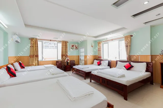 شقة بسريرين مزدوجين، Tuyet Lan Hotel 1/6