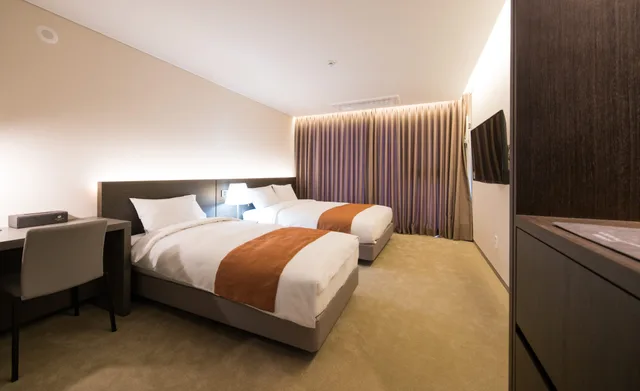 Ocean, Deluxe, Family, Twin Beds, Ocean View، Grandmer Hotel Jeju 3/3
