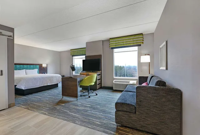 جناح استوديو بسرير كينج، Hampton Inn Peterborough 1/2