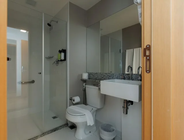 غرفة ديلوكس بسرير كوين، eSuites Belo Horizonte Minascasa 5/5