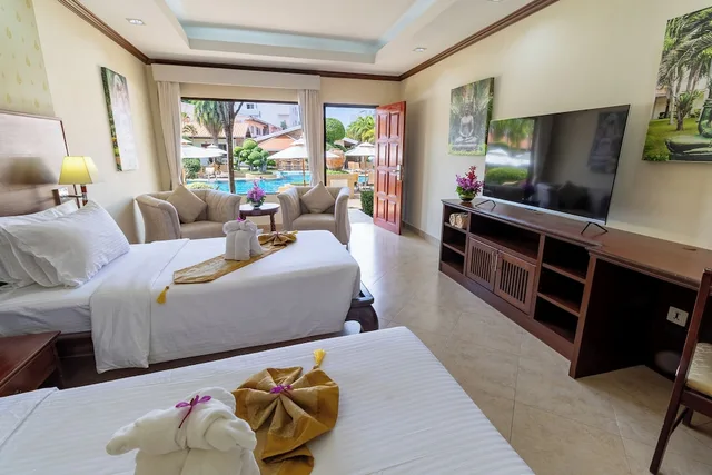 Deluxe Room Poolside (Twin)، Thai Garden Resort 1/10