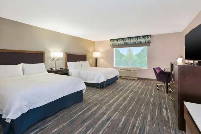 غرفة بسريرين كوين لذوي الإعاقة، Hampton Inn and Suites Flint-Grand Blanc 1/4