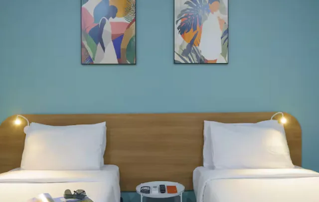 غرفة سوبيريور بشرفة مفردة بسريرين منفصلين، B&B HOTEL Rio de Janeiro Copacabana 5/6