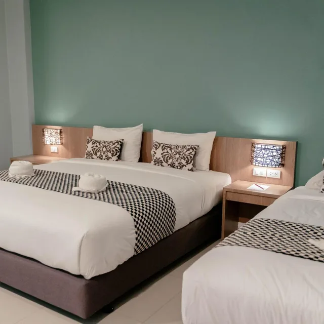 غرفة قياسية ثلاثية، It Me Keawanong Hotel 5/10