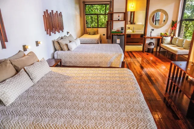 Tree House, Family, 1 Single and 2 Queen Beds, Mountain View، Maquenque Eco-Lodge 5/7