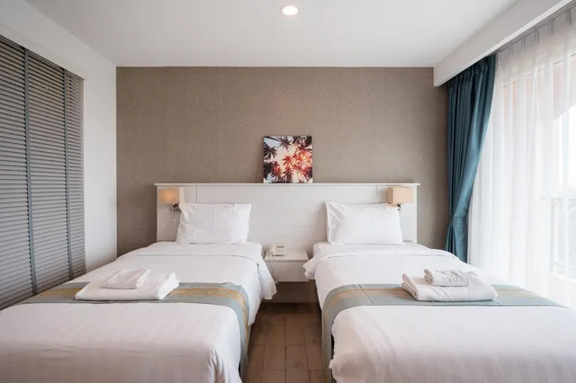 غرفة بسريرين منفصلين، Sonia Residence Pattaya 5/10