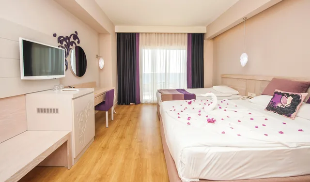 غرفة كومفورت بسرير مزدوج بإطلالة على البحر، Seaden Sea Planet Resort and Spa 1/2