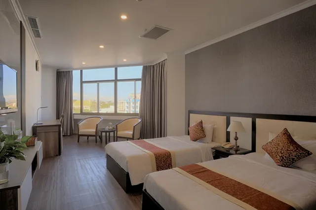 غرفة ديلوكس بسريرين منفصلين، Vung Tau P T Hotel 3/6
