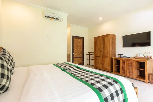 غرفة قياسية بسرير مزدوج بشرفة، Meruhdani Boutique Hotel Ubud 6/10