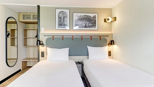 غرفة قياسية بسريرين منفصلين، CAMPANILE MOULINS - AVERMES 4/10