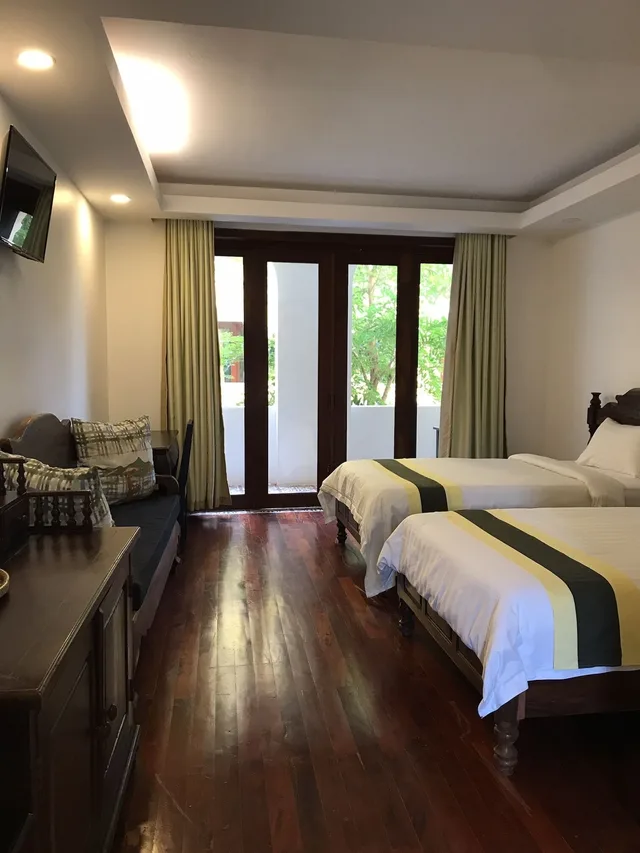 غرفة ديلوكس ثلاثية بثلاثة أسرّة، La Residence WatBo Hotel 5/10