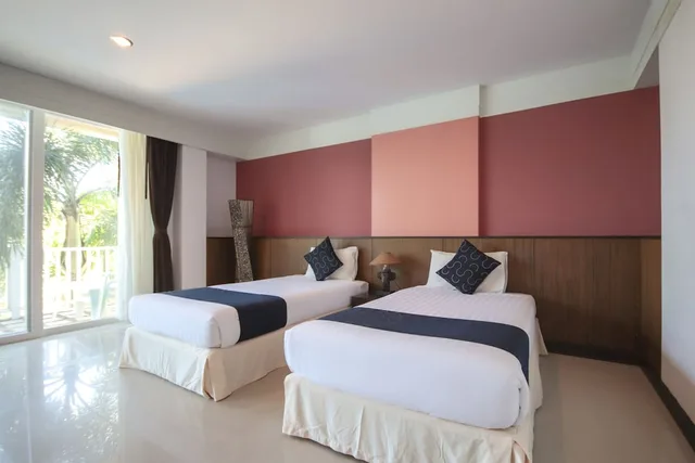 غرفة ديلوكس بسريرين منفصلين بإطلالة على البحر، Ananda Lanta Resort 6/10