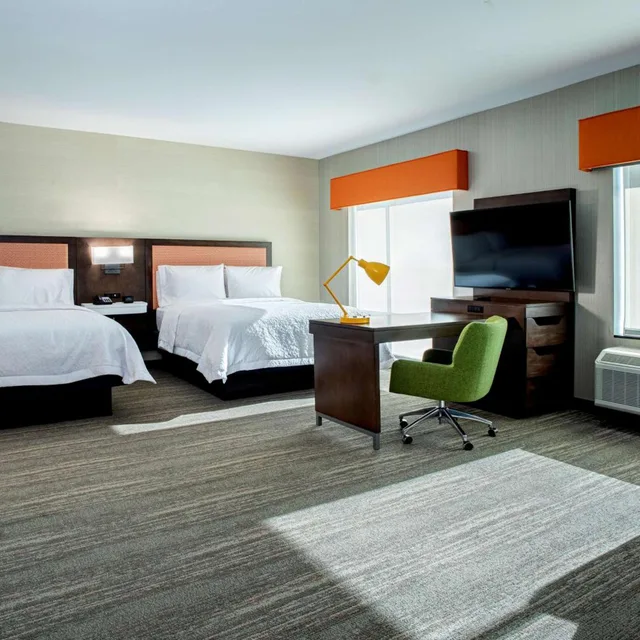 جناح استوديو بسريرين كوين مع أريكة لذوي الإعاقة، Hampton Inn and Suites Indio, CA 2/4