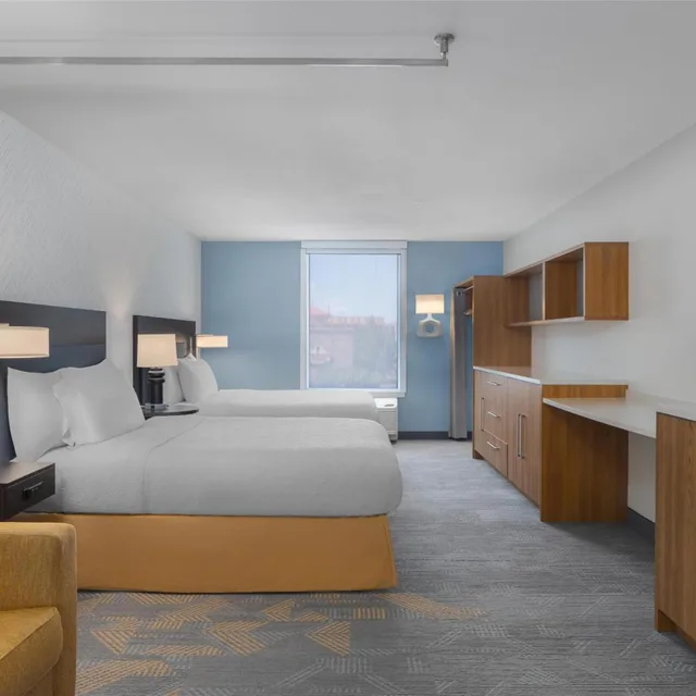 استوديو بسريرين كوين مع أريكة، Home2 Suites by Hilton Idaho Falls 1/10