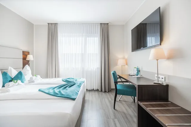 غرفة قياسية بسرير مزدوج أو سريرين منفصلين، Hotel Bomonti Nurnberg West 2/10