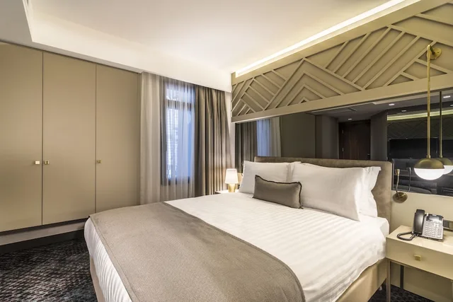 غرفة سوبيريور بسرير مزدوج بدون إطلالة، Galata Times Boutique Hotel 1/4