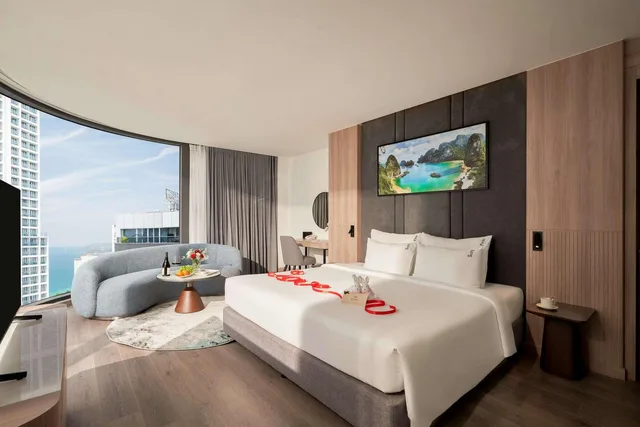 جناح استوديو بسرير مزدوج بإطلالة على البحر، Adamas Boutique Hotel 1/2