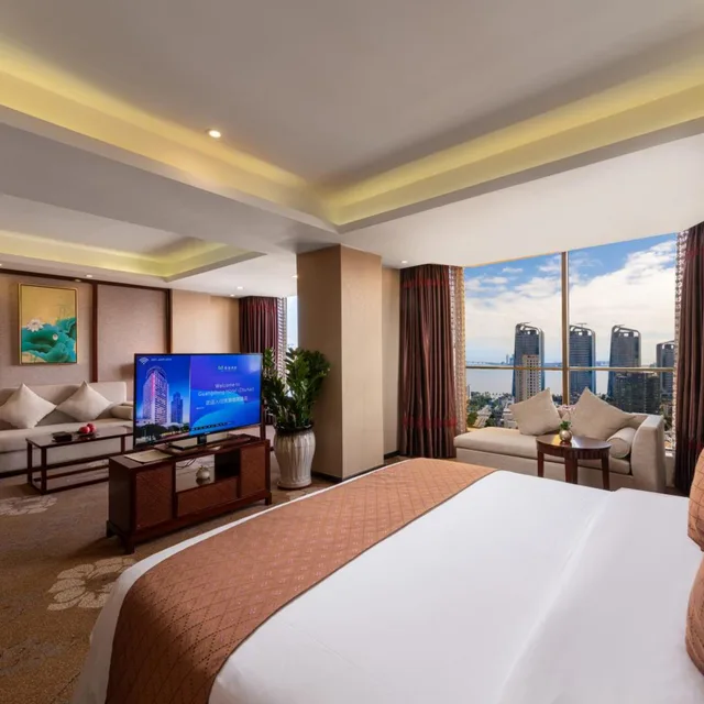 جناح ديلوكس تنفيذي، Guangdong Hotel Zhuhai Ex Guangdong Regency 5/10