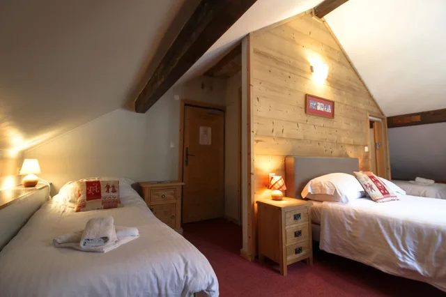 غرفة بسريرين منفصلين بشرفة، Hotel Christiania 2/4