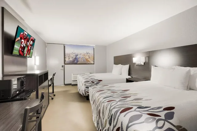 غرفة قياسية بسريرين كوين لذوي الإعاقة، Budget Inn Alexandria, LA 1/3