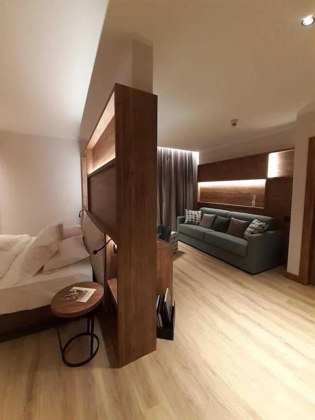 جناح جونيور بسرير مزدوج مع أريكة، Parc Hotel Posta 5/8