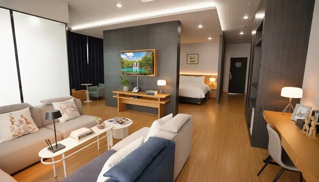 جناح رئاسي بسريرين مزدوجين، Kwangsu Hotel 1/1
