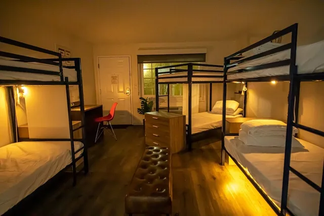Female Dorm, Female Only, Deluxe, 2 Bunk Beds، Bposhtels Anaheim 1/3