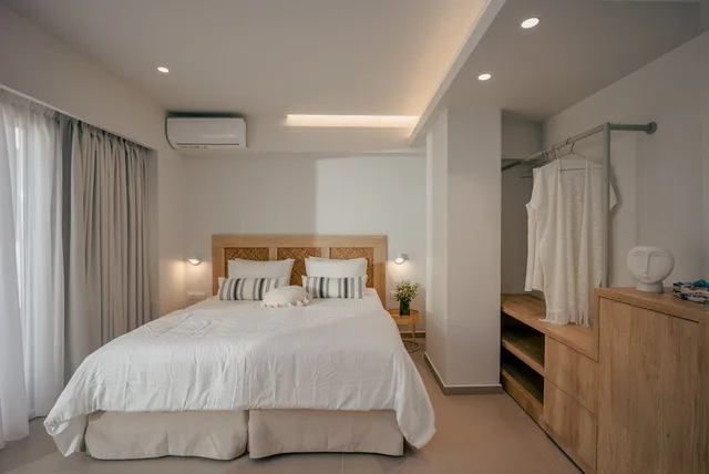 جناح جونيور بسرير كينج بمسبح خاص، Anassa Stalis Suites Adults Only 16+ 3/9