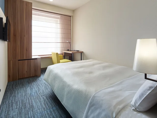 غرفة قياسية مفردة بسرير مزدوج للمدخنين، Mitsui Garden Hotel Kumamoto 4/4